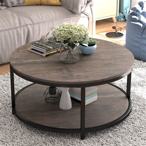 Small Round Coffee Table B M