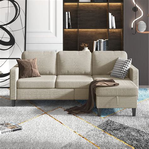 Small Sectional Sofa With Ottoman
