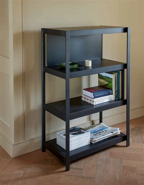 Small Shelving Unit Black
