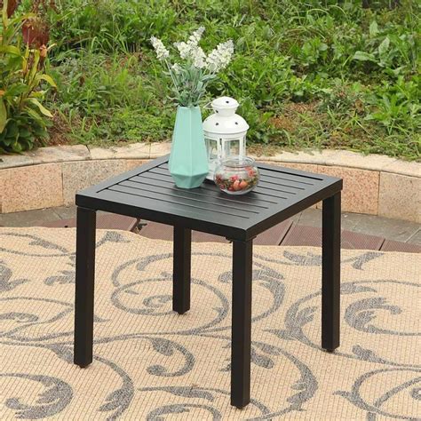 Coral Coast 20 in. Patio Side Table Patio Accent Tables at Hayneedle