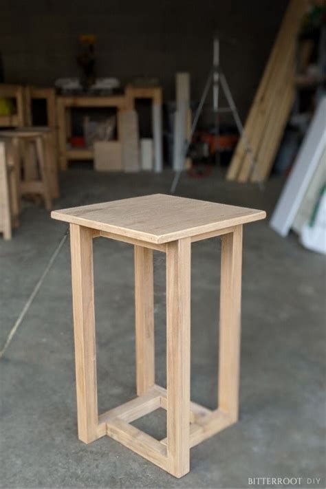 Small Side Table Woodworking