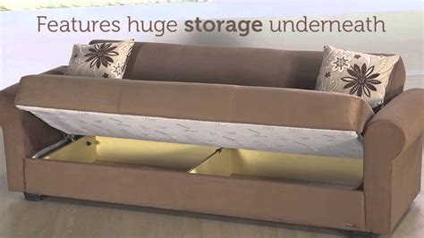 Small Sofa Bed With Storage Underneath