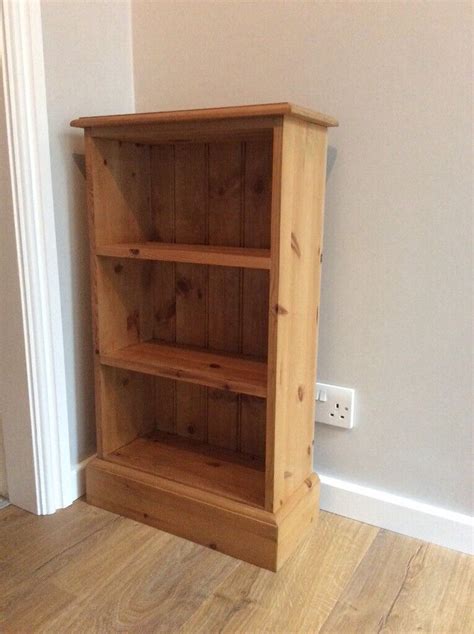 Small Solid Pine Bookcase Uk