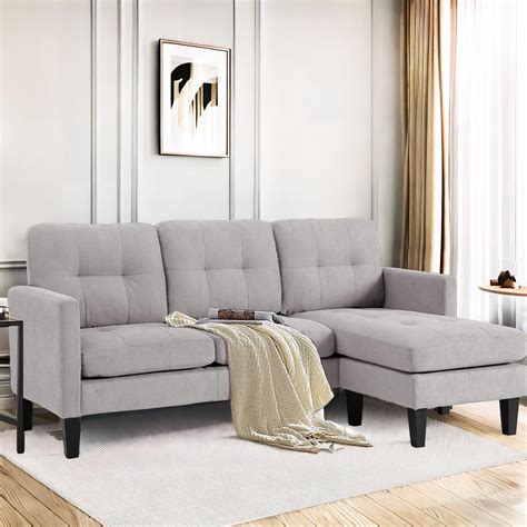 Small Space Grey Sectional
