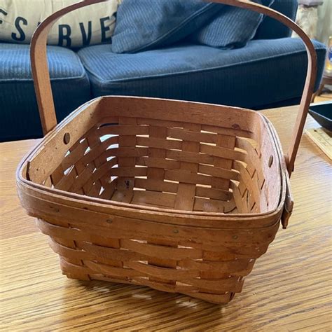 Small Square Longaberger Basket
