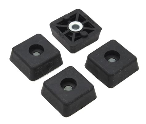 Small Square Rubber Feet
