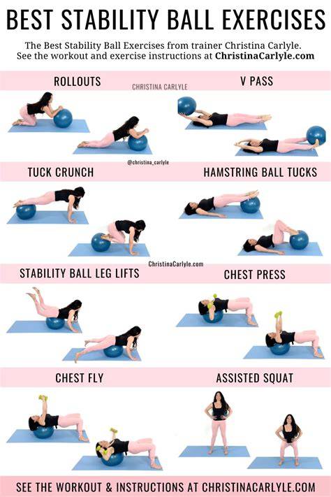 Small Stability Ball Exercises