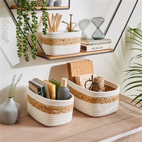 Small Storage Baskets Dunelm
