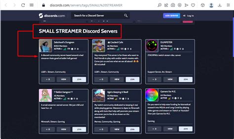Small Streamers Discord