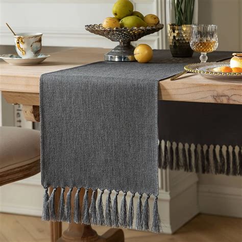 Small Table Runner Grey