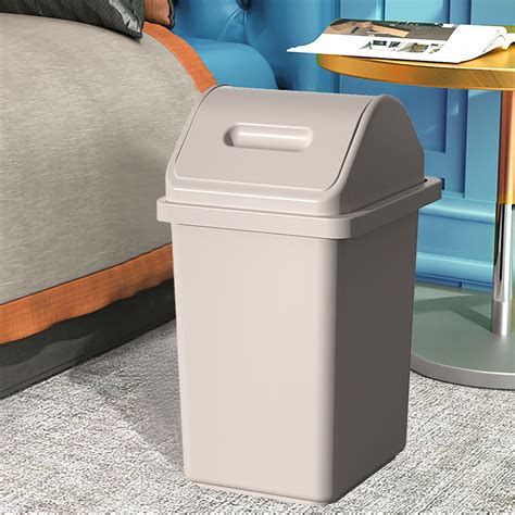 Small Trash Can Swing Lid