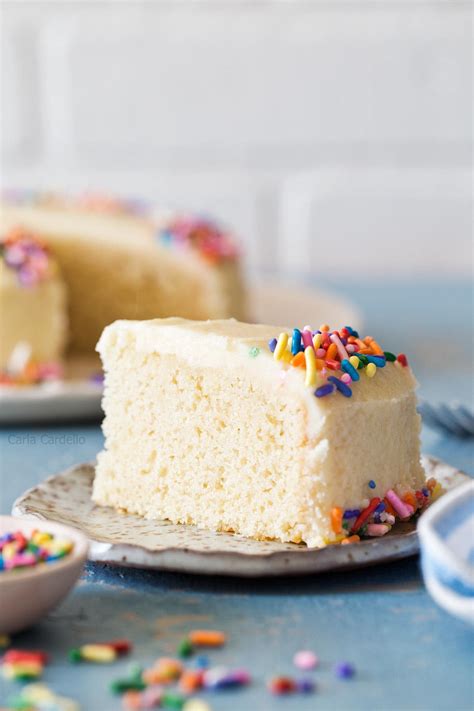 Small Vanilla Cake Recipe Uk