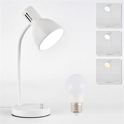 Small White Desk Lamp