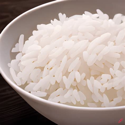 small white rice