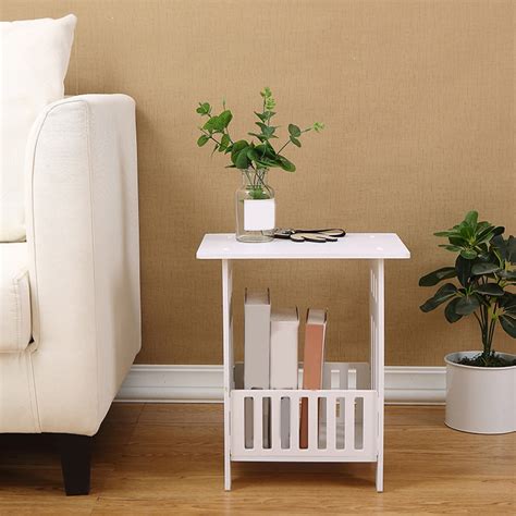 Small White Side Table Bedroom