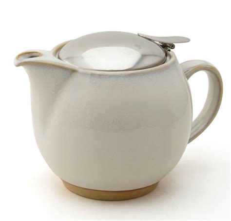 Small White Teapots