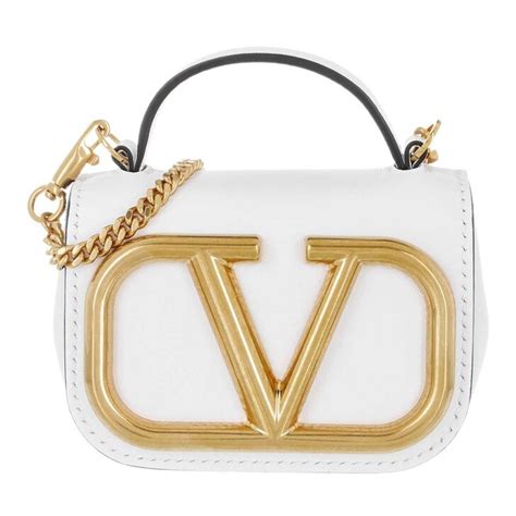 small white valentino bag