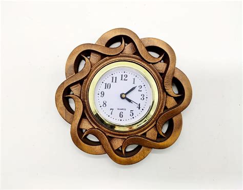 Small Wood Wall Clock