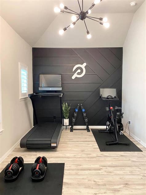 Small Workout Room Peloton