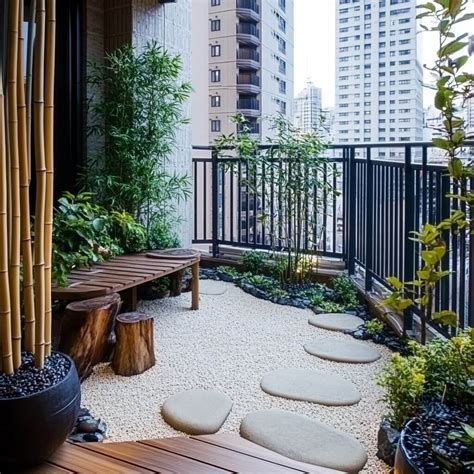 Small Zen Balcony Ideas