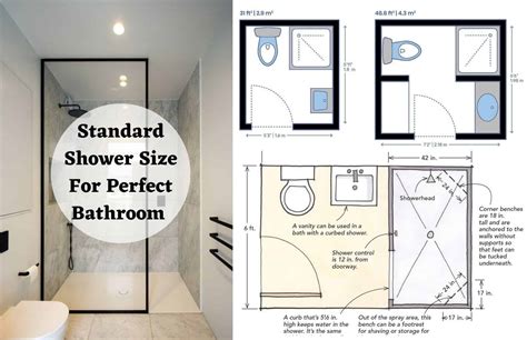 Smallest Standard Shower Size