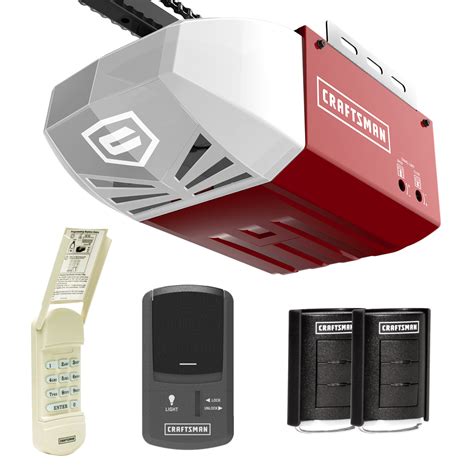 The New Craftsman WiFi Garage Door Opener GarageSpot