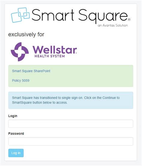 Smart Square Login For Wellstar: A Comprehensive Guide