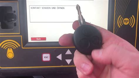 Smart 450 452 451 Schlüssel defekt codieren programmieren in Baden