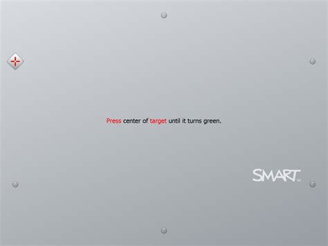 Smart Board Calibration Game