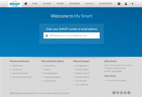 smart communications login