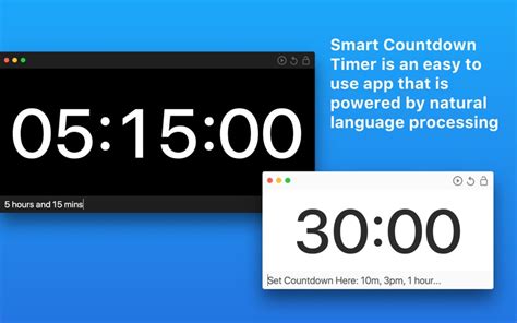 Smart Countdown Timer App