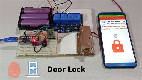smart door lock system using arduino