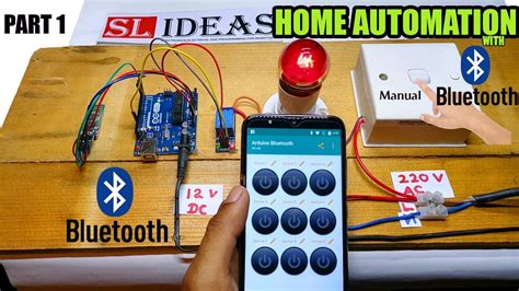 Smart Home Automation System Using Bluetooth Technology