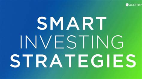 smart investment strategies image