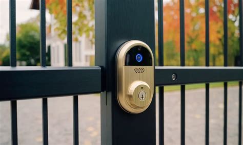 Smart Lock For Exterior Gate