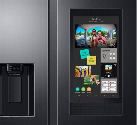 Smart Refrigerator Touch Screen