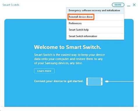 smart switch unable to connect to device