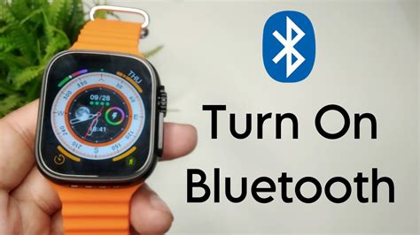 Smart Watch Turn On Bluetooth