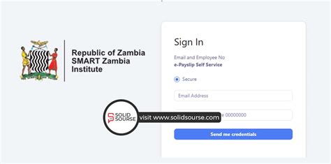 smart zambia epayslip registration