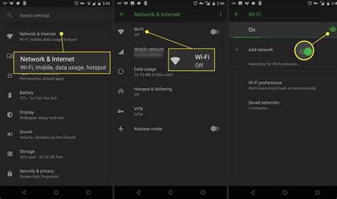 Pengaturan Wifi Android