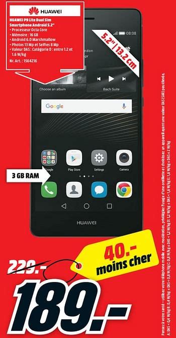 smartphone chez media markt