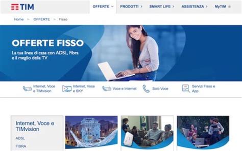 Smartphone Linea Fissa Tim