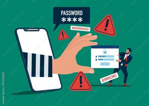 スマートフォンで表示されるセキュリティ警告とフィッシング対策のイメージ