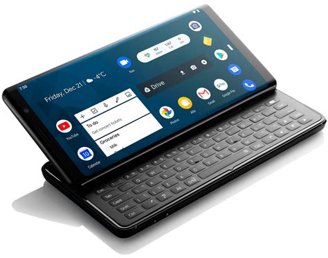 smartphone slide out keyboard android