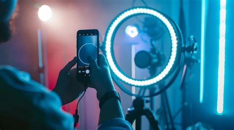 スマートフォンで動画編集を行うコンテンツ制作者のイメージ