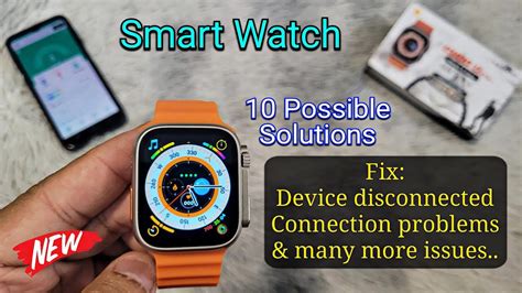 Smartwatch Problems And Solutions