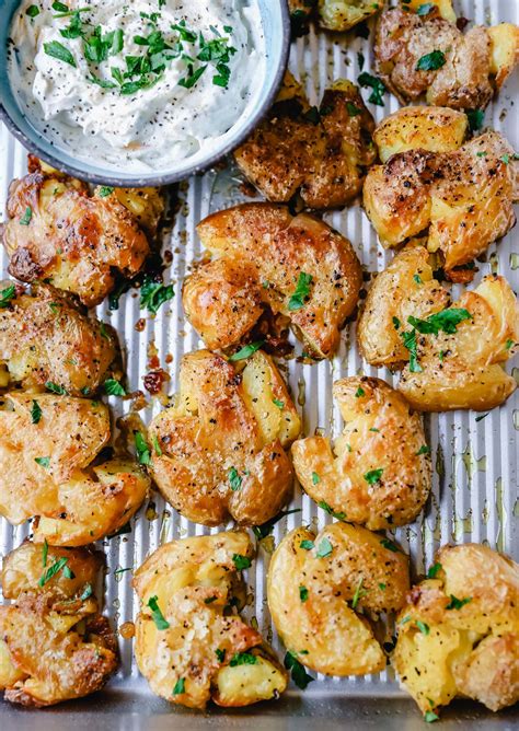 Crispy Smashed Potatoes 101 Cooking For Two