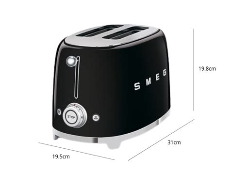 Smeg 2 Slice Toaster Dimensions