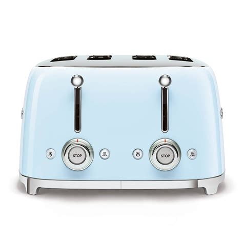 Smeg 4 Slice Toaster Light Blue