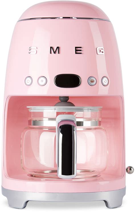 Smeg Drip Coffee Maker Pink
